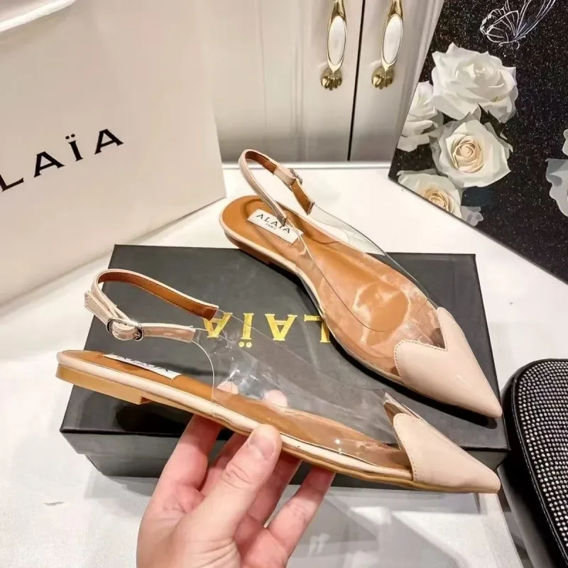 New Women's Backless High Heel Sandals Fashionable Low Cut Slip-On Shoes
New Women's Backless High Heel Sandals Fashionable Low Cut Slip-On Shoes