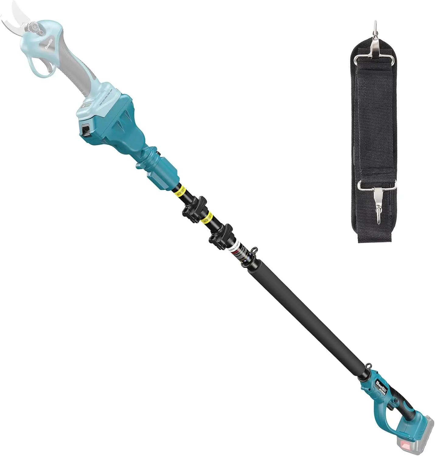 Telescopic Extension Pole for Electric Pruning Shears, Aluminum Alloy Telescoping Rod for High Branch Pruning, Extends from 4.9f
Telescopic Extension Pole for Electric Pruning Shears, Aluminum Alloy Telescoping Rod for High Branch Pruning, Extends from 4.9f