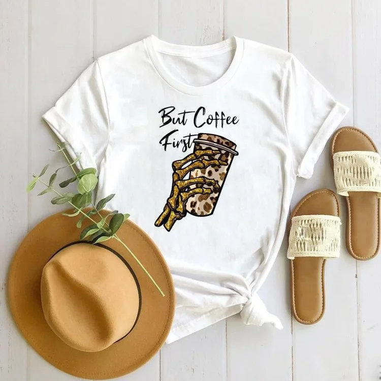 Coffee American Dress Women Print European Short-sleeved T-shirt Oversized T Shirt Women Clothing Harajuku Tops
Coffee American Dress Women Print European Short-sleeved T-shirt Oversized T Shirt Women Clothing Harajuku Tops