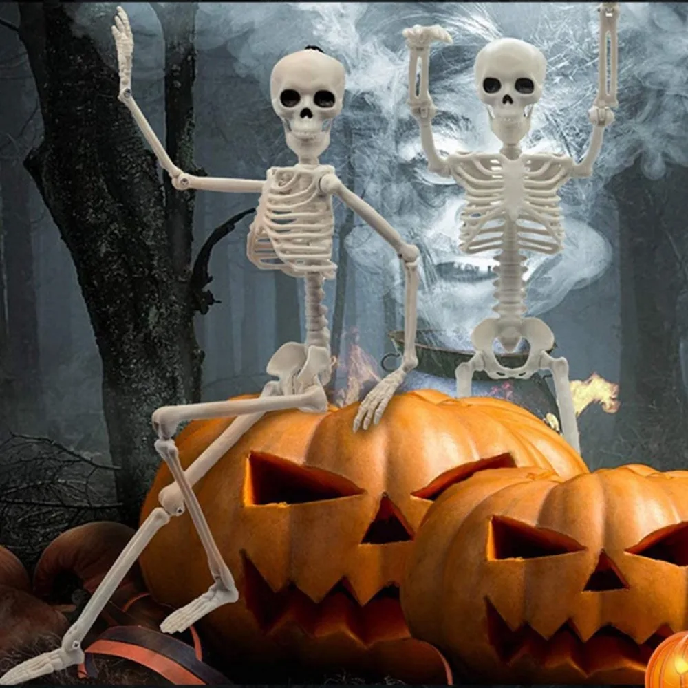 Simulation Plastic Humans Skeleton Halloween Horror Ornament Party Haunted House Props Home Decoration Halloween Supplies
Simulation Plastic Humans Skeleton Halloween Horror Ornament Party Haunted House Props Home Decoration Halloween Supplies