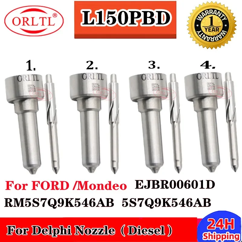 4 PCS L150PBD L150PBC For FORD EJBR00601D RM5S7Q9K546AB 5S7Q9K546AB Mondeo Mk III 2.2L Diesel Injector Repair Kit Nozzle
4 PCS L150PBD L150PBC For FORD EJBR00601D RM5S7Q9K546AB 5S7Q9K546AB Mondeo Mk III 2.2L Diesel Injector Repair Kit Nozzle