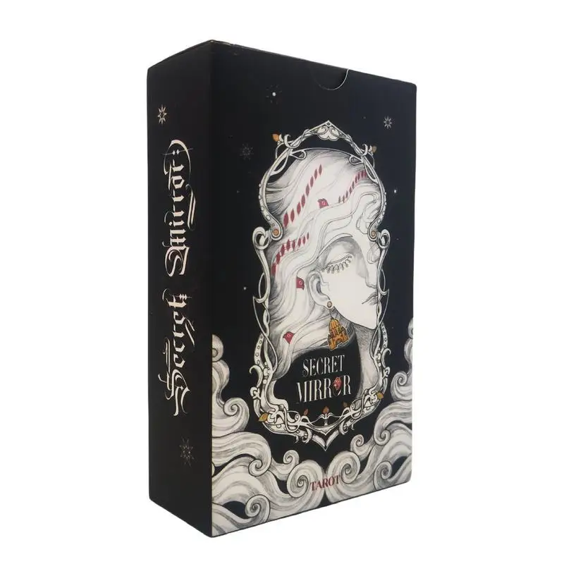 Secret Mirrow Tarot Beginners Board Game With Guide Fortune-Telling Game with Instructions for Cafe Home Wedding Gathering
Secret Mirrow Tarot Beginners Board Game With Guide Fortune-Telling Game with Instructions for Cafe Home Wedding Gathering