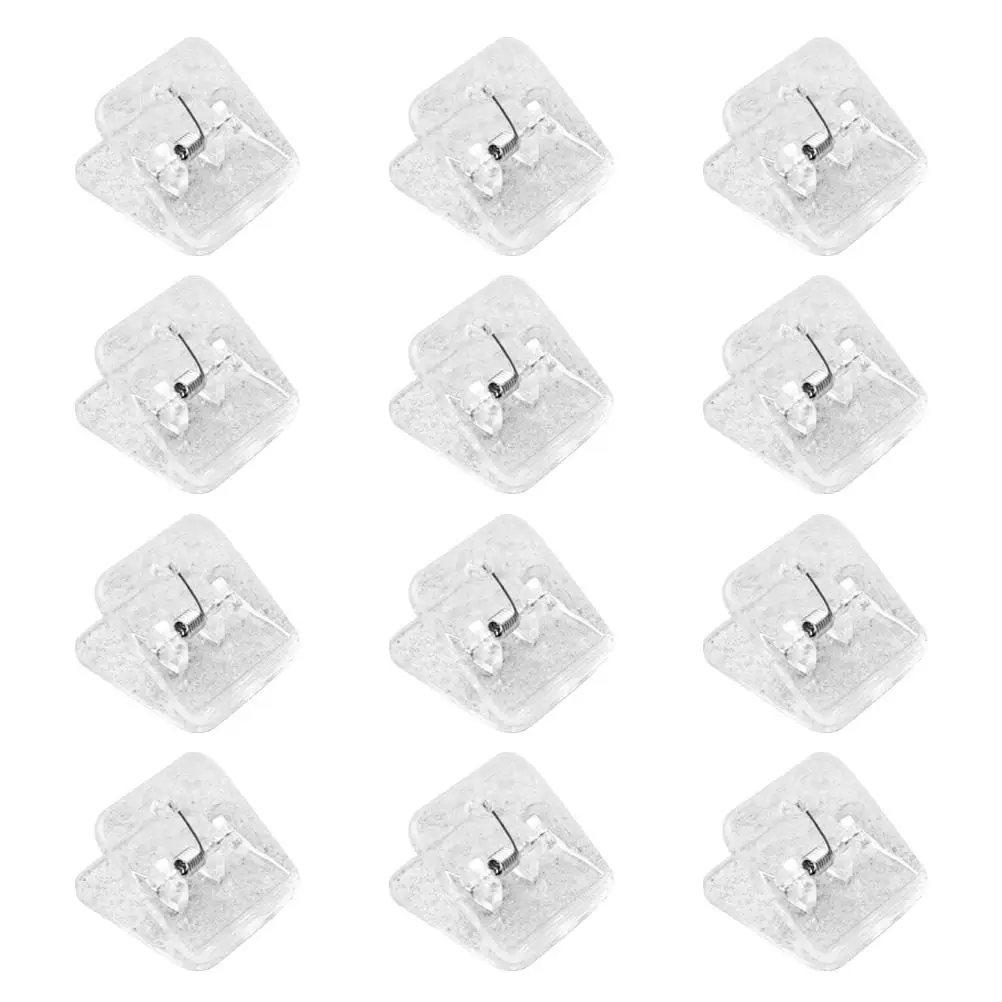 12 Pcs Plastic Paper Clips for Office Students Stationery File Organizer Desk Accessories Reusable Square Holders Without Burrs
12 Pcs Plastic Paper Clips for Office Students Stationery File Organizer Desk Accessories Reusable Square Holders Without Burrs