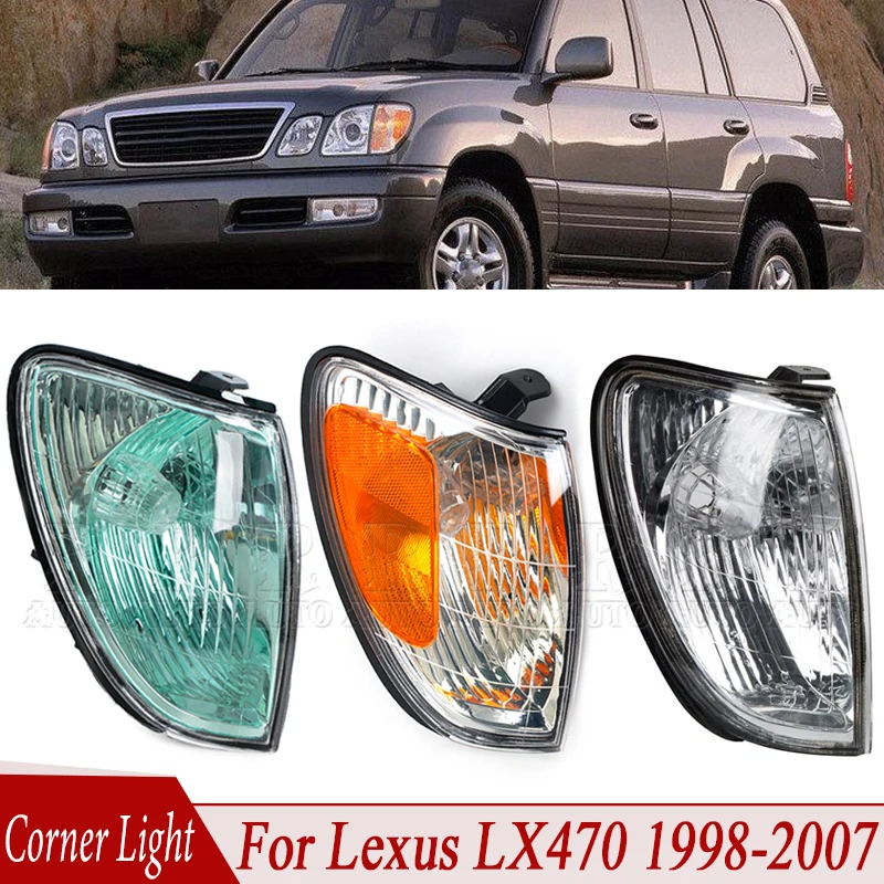 For Lexus LX470 1998-2007 Car Front Bumper Side Corner Light Turn Signal Lamo Car Light Car Accessories 81520-60350 81510-60480
For Lexus LX470 1998-2007 Car Front Bumper Side Corner Light Turn Signal Lamo Car Light Car Accessories 81520-60350 81510-60480