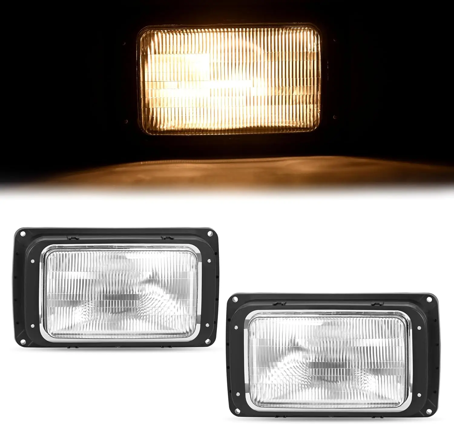 Headlight Compatible with 1990-2017 Mack CH613 SFA Hood Truck Replacement for 2M0516CM Headlamp Halogen W/Bulbs Front Light Lamp
Headlight Compatible with 1990-2017 Mack CH613 SFA Hood Truck Replacement for 2M0516CM Headlamp Halogen W/Bulbs Front Light Lamp