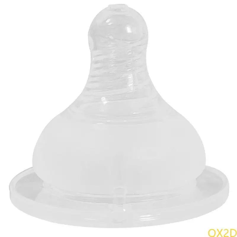 QX2D Silicone Nipple Dummy Baby Pacifiers Soother Transparent Toddler Orthodontic Nipples Teether Pacifier for Bottle
QX2D Silicone Nipple Dummy Baby Pacifiers Soother Transparent Toddler Orthodontic Nipples Teether Pacifier for Bottle