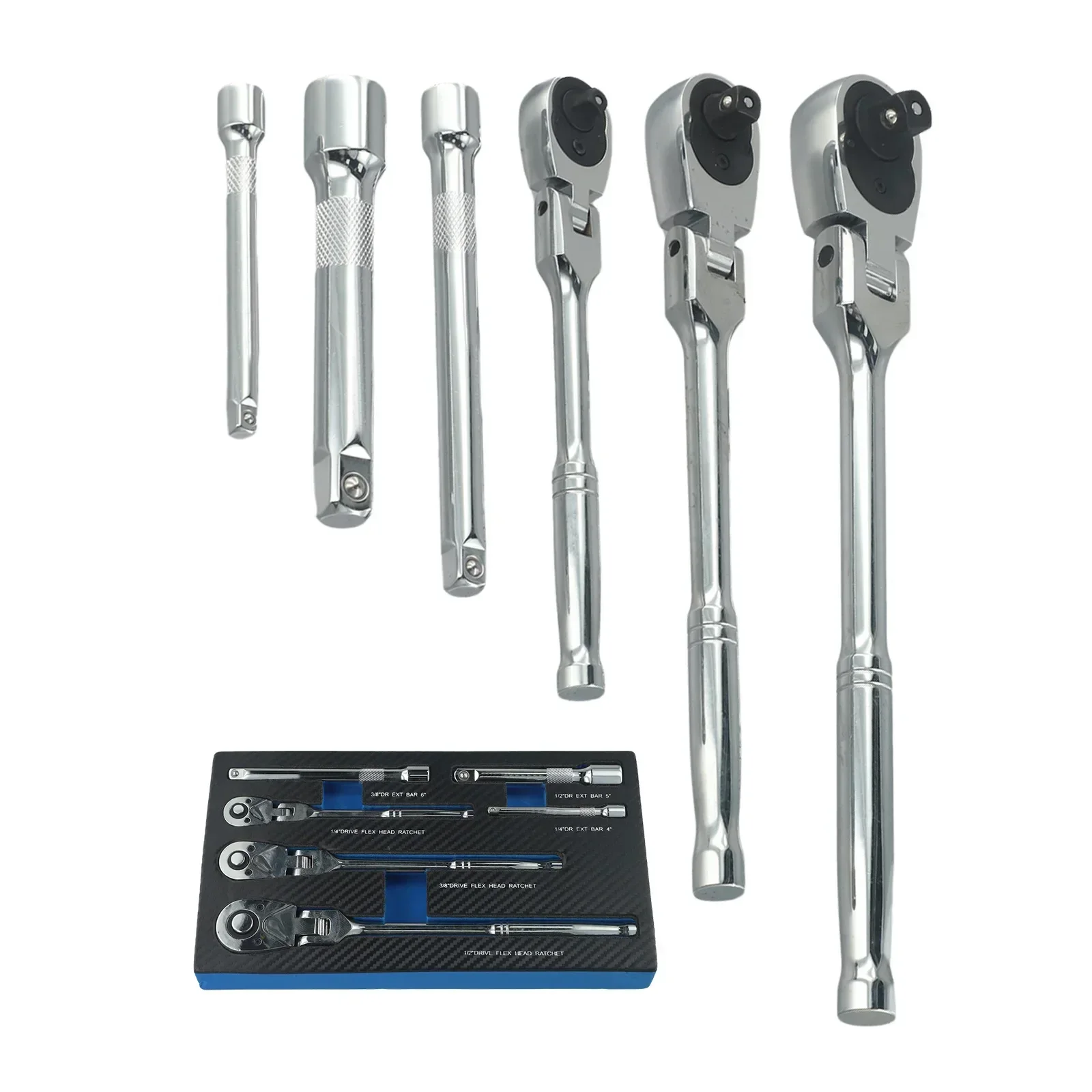 180 Degree Flex Head Flex Head Ratchet Wrench For Hard-to-Reach Areas 1 4 3 8 1 2inch Driver Secure Fit Smooth Operation
180 Degree Flex Head Flex Head Ratchet Wrench For Hard-to-Reach Areas 1 4 3 8 1 2inch Driver Secure Fit Smooth Operation