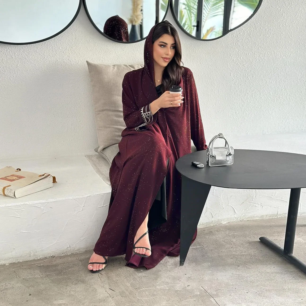 Dubai Abaya Muslim Women Embroidery Cardigan Dress Eid Ramadan Kaftan Turkey Kebaya Robe Islamic Clothing Musulman Femme Vestido
Dubai Abaya Muslim Women Embroidery Cardigan Dress Eid Ramadan Kaftan Turkey Kebaya Robe Islamic Clothing Musulman Femme Vestido