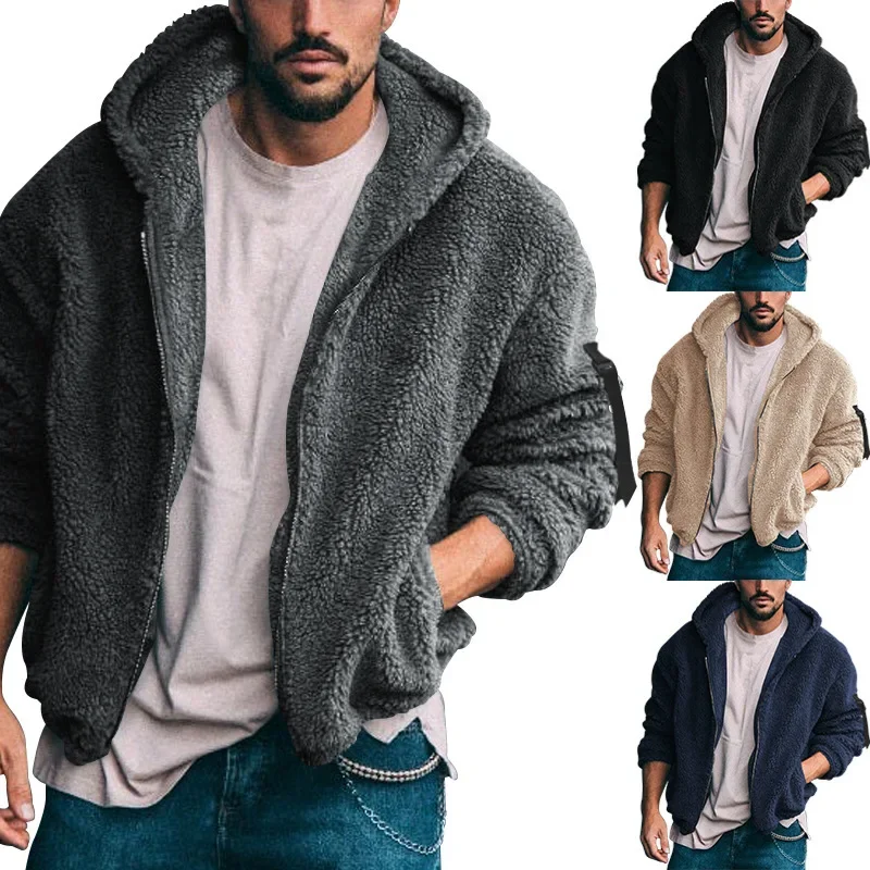 Men Full Sleeve Hooded Jackets Solid Casual Loose Fit Zipper Thick Coats Regular Splice Autumn Winter 2023 Warm Coat Top
Men Full Sleeve Hooded Jackets Solid Casual Loose Fit Zipper Thick Coats Regular Splice Autumn Winter 2023 Warm Coat Top