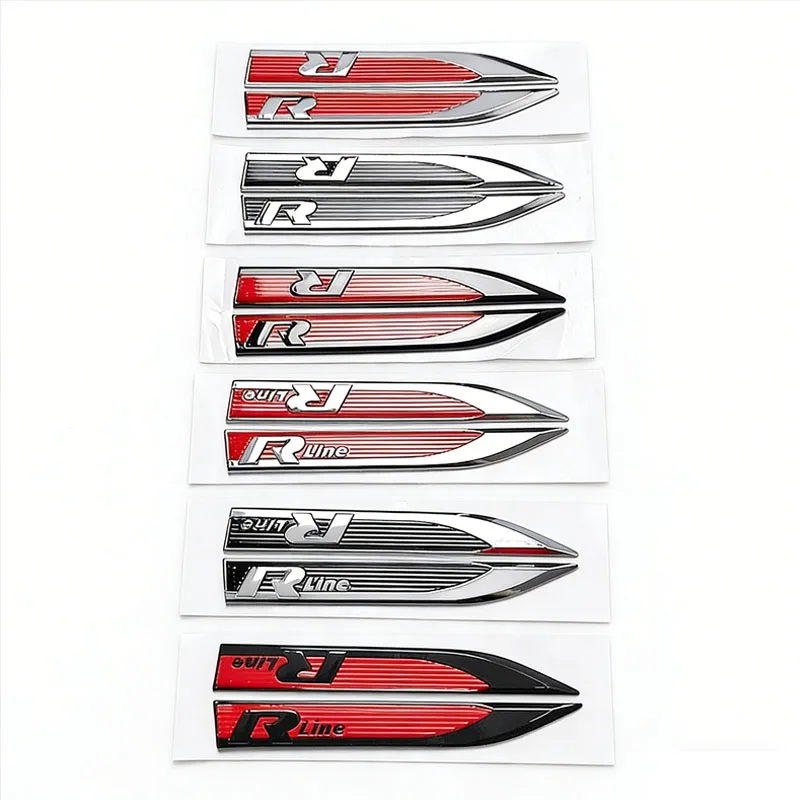 16.2x2cm Car Side Fender Emblem Sticker for VOLKSWAGEN Rline Jetta Atlas Eos Caddy Beetle GTD CC MK3 Golf Passat Tiguan Magotan
16.2x2cm Car Side Fender Emblem Sticker for VOLKSWAGEN Rline Jetta Atlas Eos Caddy Beetle GTD CC MK3 Golf Passat Tiguan Magotan