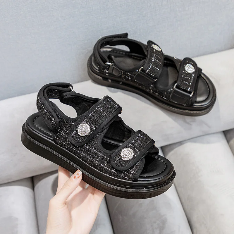 High Quality Roman Sandals for Women 2025 Summer New Designer Luxury Platform Sandals Ladies Fashion Casual Shoes Woman
High Quality Roman Sandals for Women 2025 Summer New Designer Luxury Platform Sandals Ladies Fashion Casual Shoes Woman