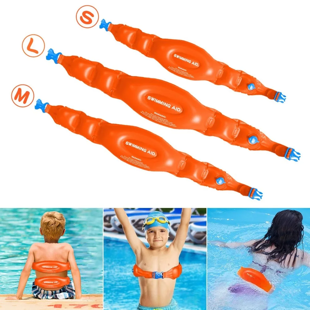 Inflatable Swimming Aid Belt for Kids Adults Portable Swim Training Float Waist Belt Safe Buoyancy Swim Vest for Pool Water
Inflatable Swimming Aid Belt for Kids Adults Portable Swim Training Float Waist Belt Safe Buoyancy Swim Vest for Pool Water