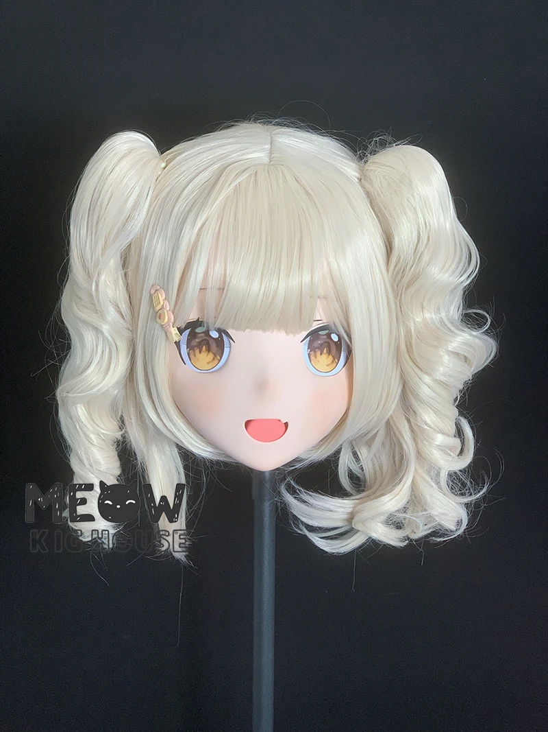 (MEO542) Customize Handmade Full Head Lockable Crossdress Male to Female Japanese Cartoon Anime Game Character Kigurumi Mask
(MEO542) Customize Handmade Full Head Lockable Crossdress Male to Female Japanese Cartoon Anime Game Character Kigurumi Mask