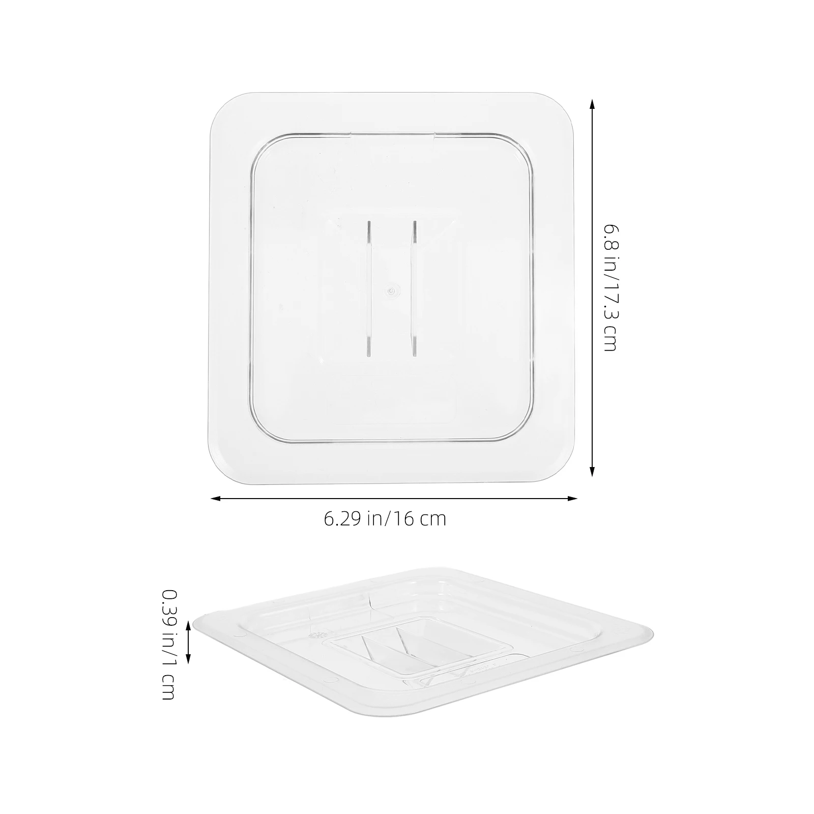 6pcs Restaurant Supplies Lid Covers Food Pan Lid Plastic Dining Plate Cover Restaurant Supplies Reusable Container Storage
6pcs Restaurant Supplies Lid Covers Food Pan Lid Plastic Dining Plate Cover Restaurant Supplies Reusable Container Storage