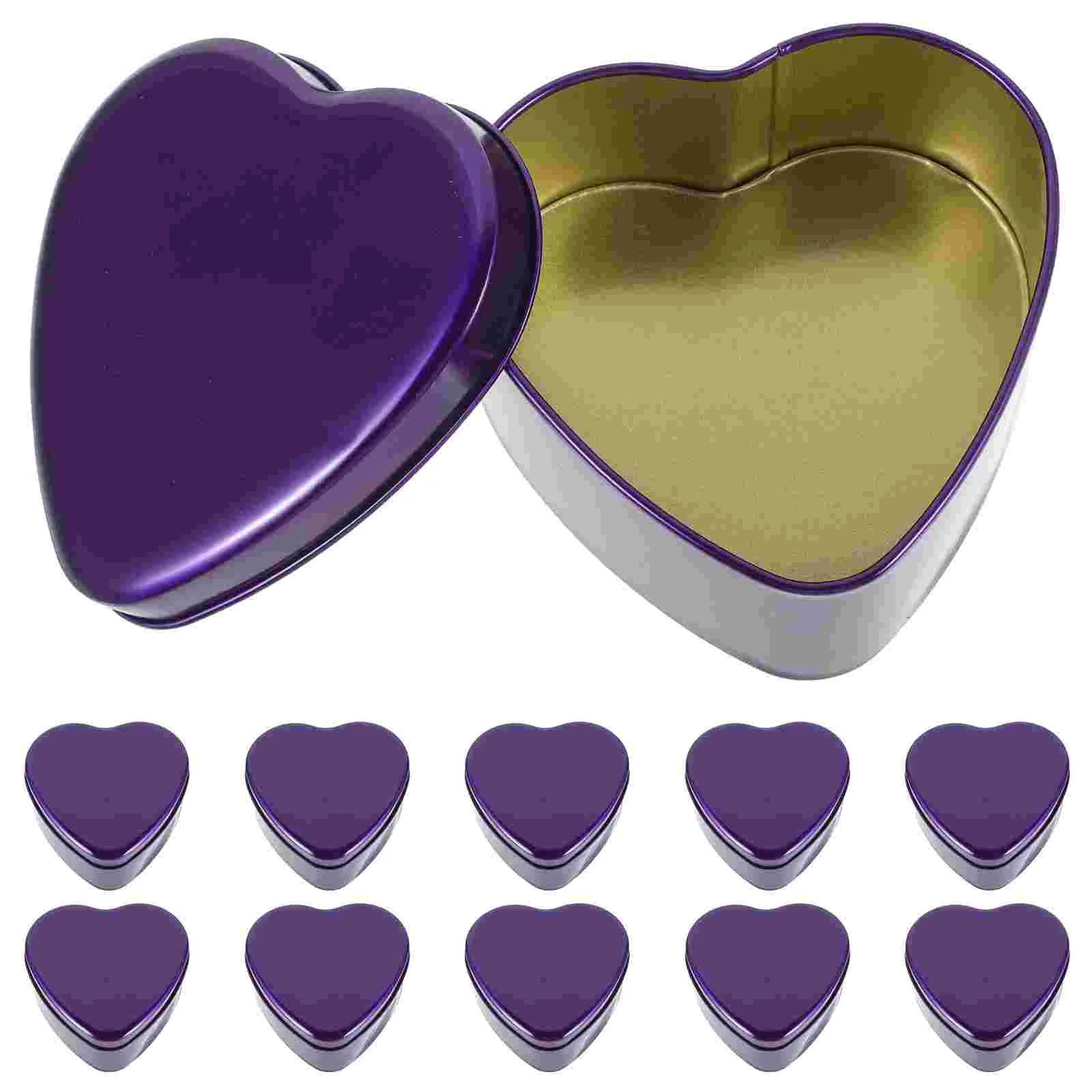 10 Pcs Tinplate Candy Boxes Wedding Gift Container The Jar Gifts for Stocking Stuffers Metal
10 Pcs Tinplate Candy Boxes Wedding Gift Container The Jar Gifts for Stocking Stuffers Metal