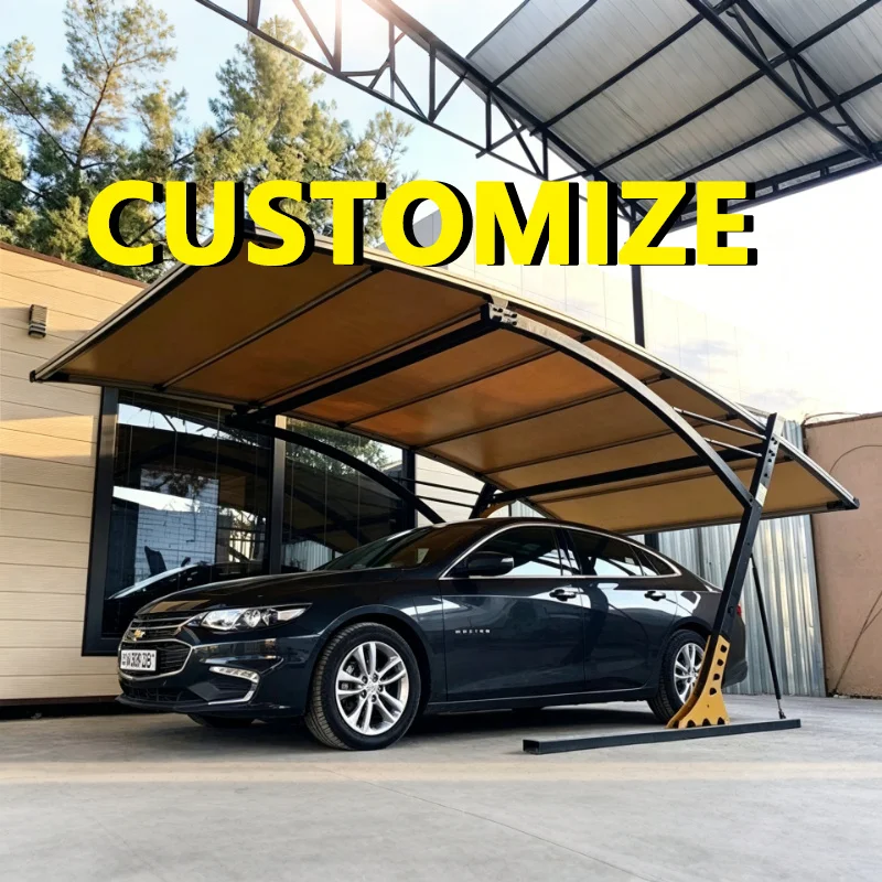 Any Size Custom Full Steel Aluminum Portable Parking Quick Setup Waterproof Resistant Courtyard Automobile Protection Carport
Any Size Custom Full Steel Aluminum Portable Parking Quick Setup Waterproof Resistant Courtyard Automobile Protection Carport