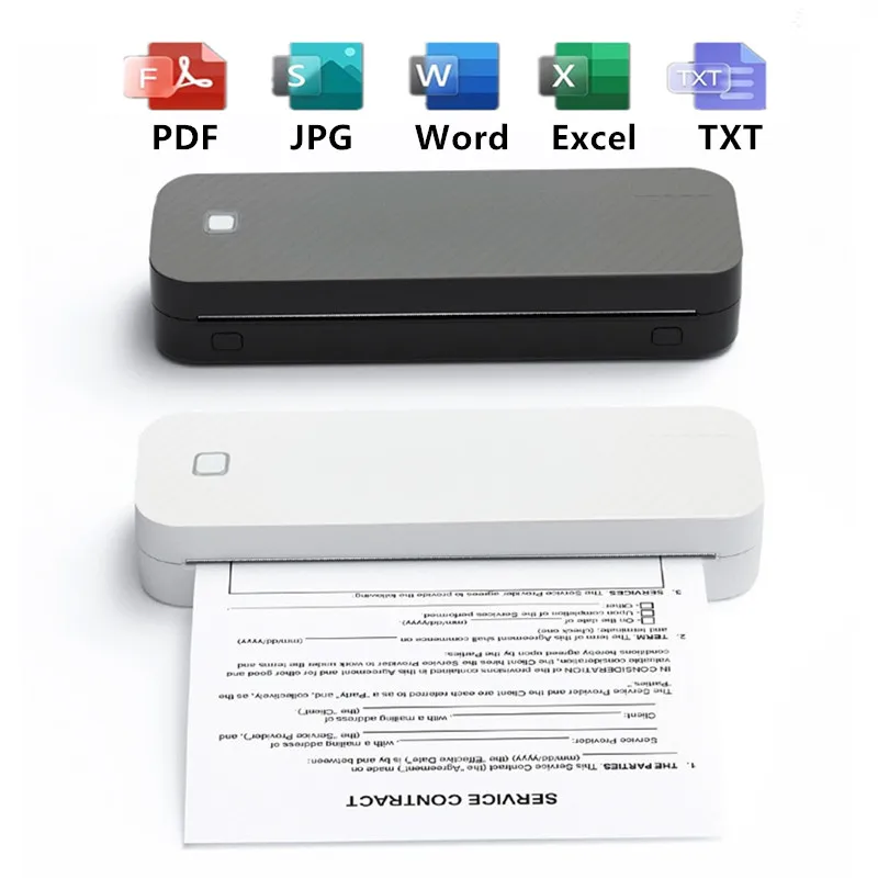 Portable wireless Bluetooth A4 thermal printer Inkless Compatible with iPhone Android Laptop for Home Car Travel Office
Portable wireless Bluetooth A4 thermal printer Inkless Compatible with iPhone Android Laptop for Home Car Travel Office