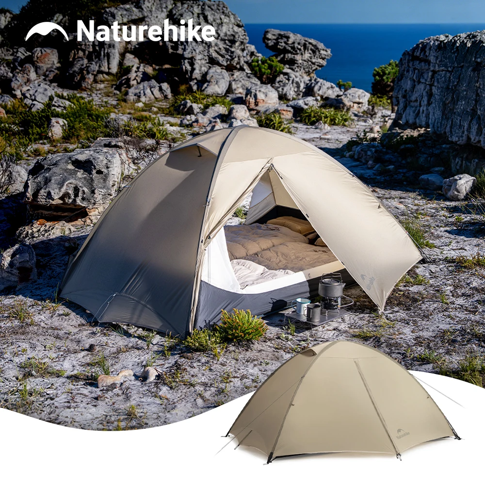 Палатка Naturehike Jiling PRO UL для кемпинга, 1-2 человека, для походов, с защитой от солнца, быстрая установка, всесезонная, легкая, портативное укрытие
Палатка Naturehike Jiling PRO UL для кемпинга, 1-2 человека, для походов, с защитой от солнца, быстрая установка, всесезонная, легкая, портативное укрытие
