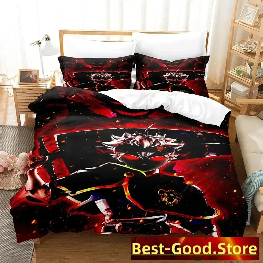 2023 Black Clover Bedding set Printed Duvet Cover Pillowcase Single Double Queen Super King Size Sets
2023 Black Clover Bedding set Printed Duvet Cover Pillowcase Single Double Queen Super King Size Sets