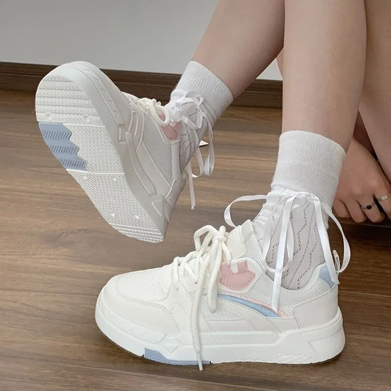 New Women's Sneakers Platform Sport Shoes Female Flat Casual Shoes Breathable Lace Up Tennis Vulcanized Shoes Zapatillas Mujer
New Women's Sneakers Platform Sport Shoes Female Flat Casual Shoes Breathable Lace Up Tennis Vulcanized Shoes Zapatillas Mujer