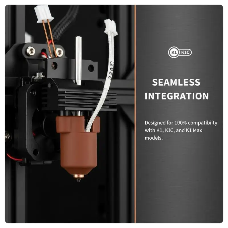Новый керамический нагревательный блок Creality 2025 года (серия K1) с терминалом и защелкой, совместимый с 3D-принтерами K1/K1 Max/K1C
Новый керамический нагревательный блок Creality 2025 года (серия K1) с терминалом и защелкой, совместимый с 3D-принтерами K1/K1 Max/K1C