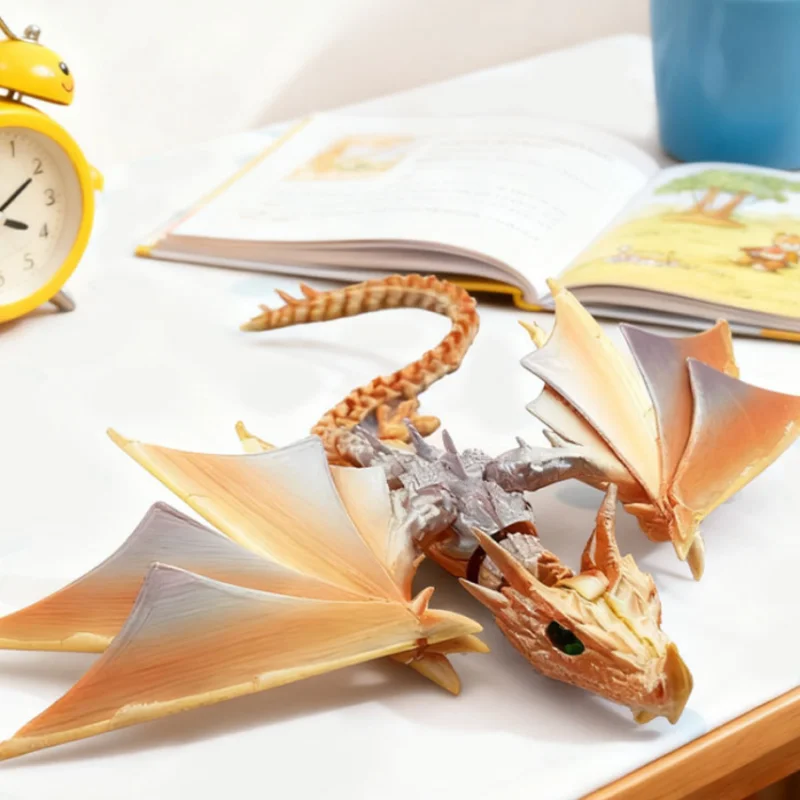 Full Set Creative Legend Theme Sharp Mouth Dragon Egg Doll Articulated Joint Movable Dragon Model 3D Printing Process Ornament
Full Set Creative Legend Theme Sharp Mouth Dragon Egg Doll Articulated Joint Movable Dragon Model 3D Printing Process Ornament