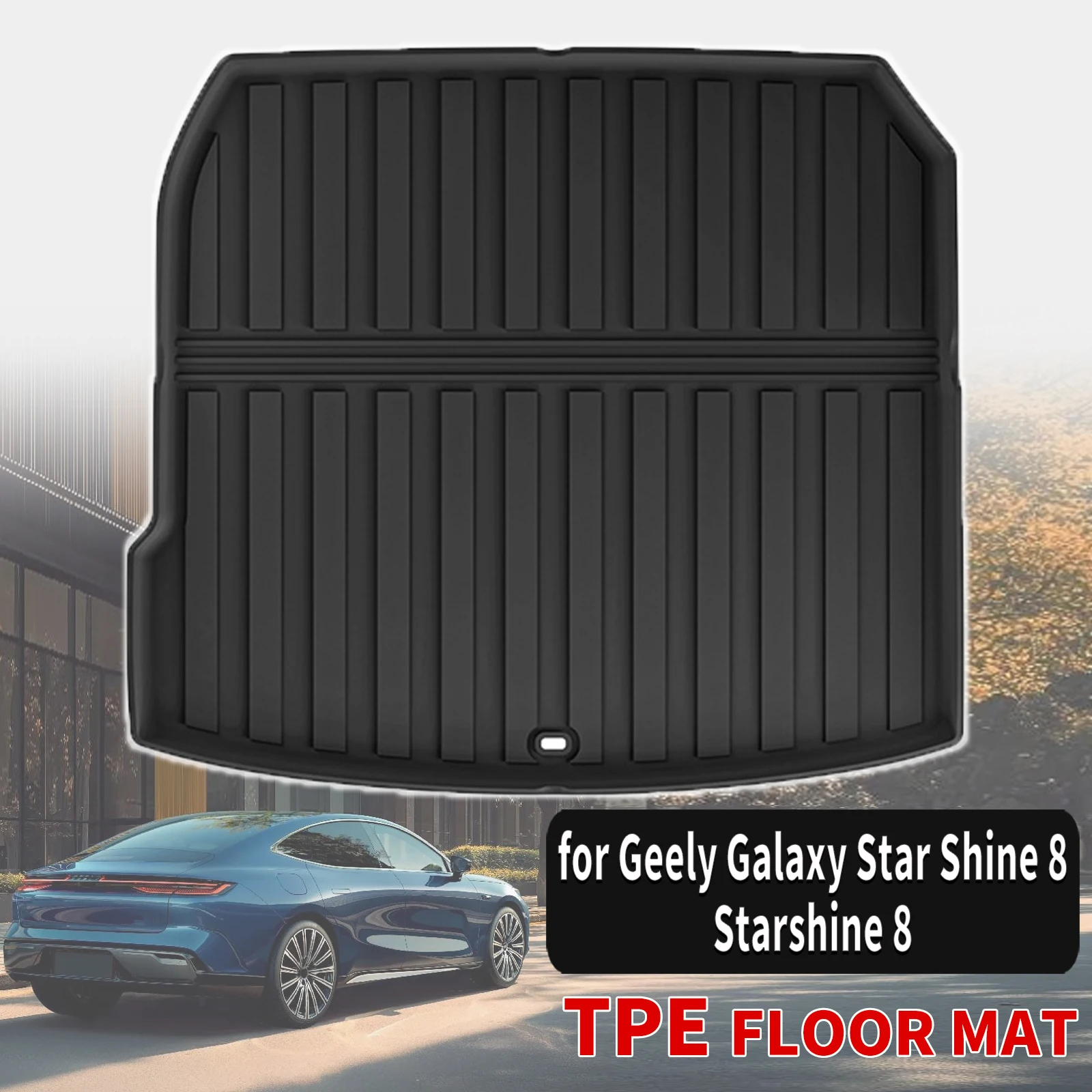 for Geely Galaxy Star Shine 8 Starshine 8 2025 2026 Durable TPE Car Floor & Trunk Mats, Non-Slip Easy Clean (Not For RHD)
for Geely Galaxy Star Shine 8 Starshine 8 2025 2026 Durable TPE Car Floor & Trunk Mats, Non-Slip Easy Clean (Not For RHD)