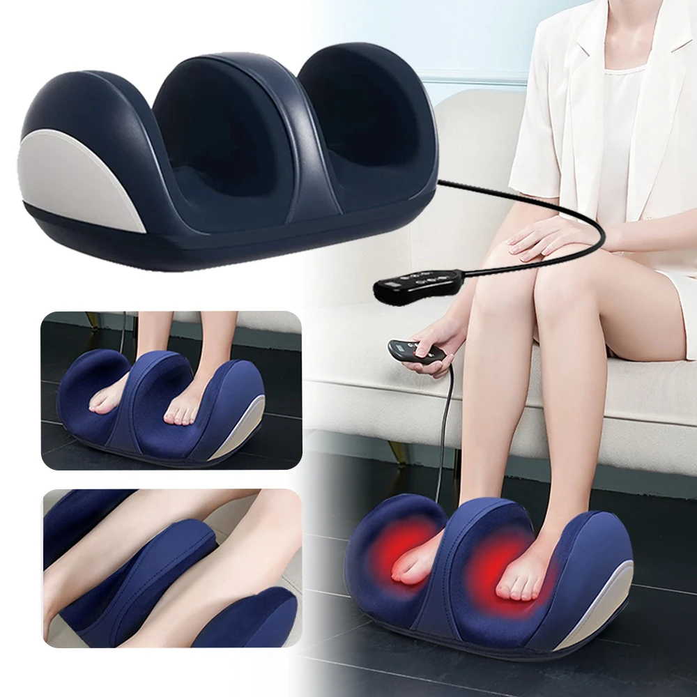 Hot Compression Electric Foot Massager Shiatsu Kneading Leg Roller Muscle Helps Relief Foot Stress Heel Fatigue Massage Relaxing
Hot Compression Electric Foot Massager Shiatsu Kneading Leg Roller Muscle Helps Relief Foot Stress Heel Fatigue Massage Relaxing