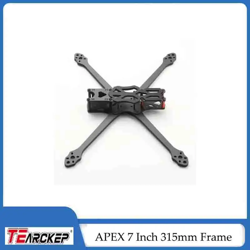 APEX 7 Inch 315mm Carbon Fiber Quadcopter Frame Kit 5.5mm Arm For FPV Freestyle Racing Drone DIY RC Parts
APEX 7 Inch 315mm Carbon Fiber Quadcopter Frame Kit 5.5mm Arm For FPV Freestyle Racing Drone DIY RC Parts