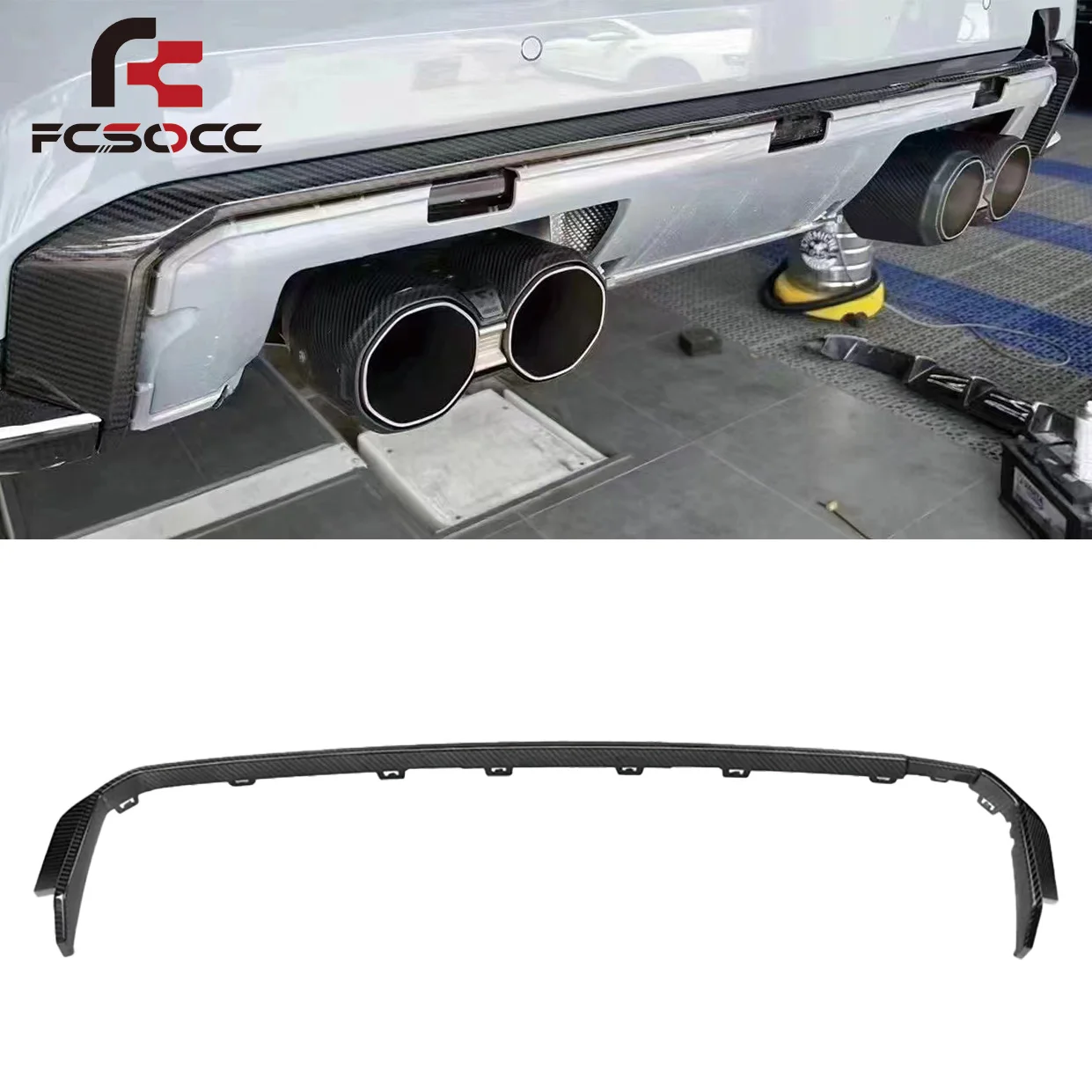 G80 100% Dry Carbon Fiber Rear Bumper Splitter Lip Spoiler Body Trim Diffuser for BMW G80 G82 G83 M3 M4 2021+ New Rear Bumper
G80 100% Dry Carbon Fiber Rear Bumper Splitter Lip Spoiler Body Trim Diffuser for BMW G80 G82 G83 M3 M4 2021+ New Rear Bumper