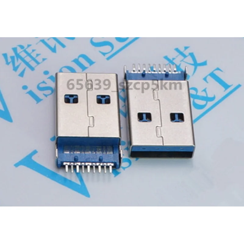 PP+ 10 pcs USB 3.0 Type-A Male 9 Pin SMD 2 Pin DIP PCB installation Plug Connector
PP+ 10 pcs USB 3.0 Type-A Male 9 Pin SMD 2 Pin DIP PCB installation Plug Connector