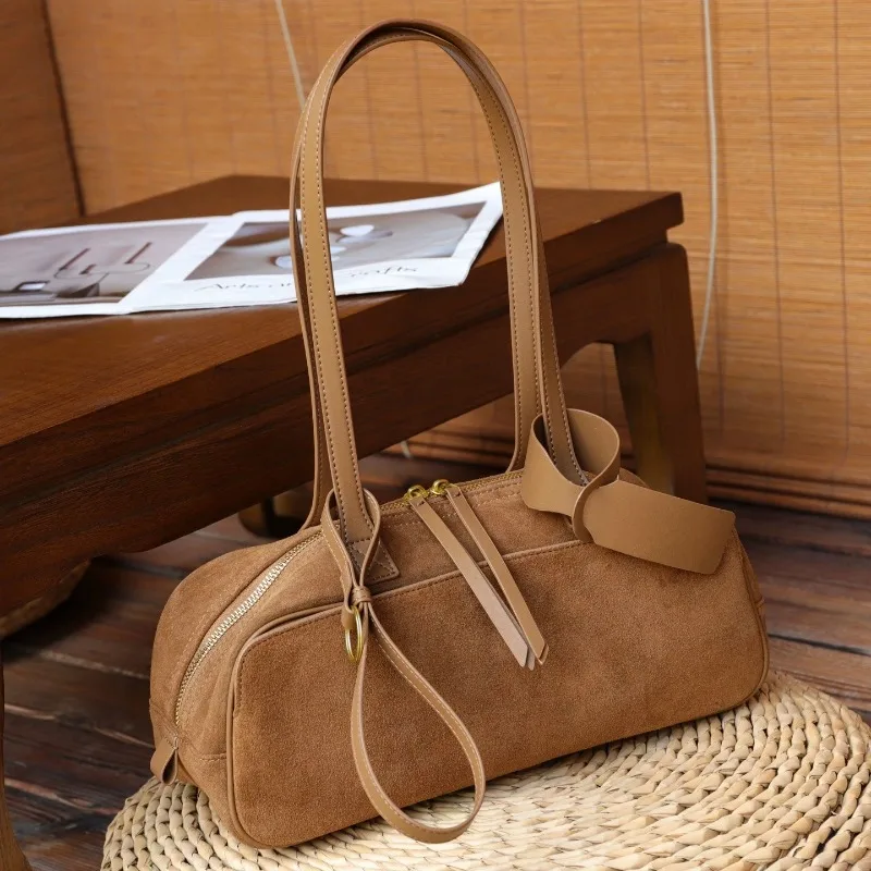 Genuine Leather Bag 2027 Newest First Layer Cowhide Frosted Women Underarm Suede Female Large Pillow Commute Bags Luxury Coffee
Genuine Leather Bag 2027 Newest First Layer Cowhide Frosted Women Underarm Suede Female Large Pillow Commute Bags Luxury Coffee
