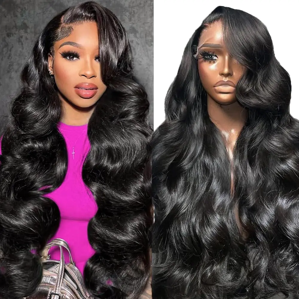 28 Inch 13x6 Body Wave Lace Front Wigs Human Hair Pre Plucked 200 Density HD Transparent Lace Frontal Wigs Human Hair for Women 12A Glueless Wigs Baby Hair Body Wave Wig Natural Black
28 Inch 13x6 Body Wave Lace Front Wigs Human Hair Pre Plucked 200 Density HD Transparent Lace Frontal Wigs Human Hair for Women 12A Glueless Wigs Baby Hair Body Wave Wig Natural Black