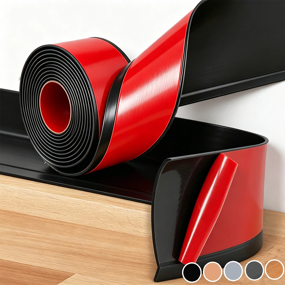 Vinyl Wall Base Baseboard Molding Trim Flexible Self Adhesive Rubber Wall Base Moulding Trim Cove Base Molding for Floor Wall
Vinyl Wall Base Baseboard Molding Trim Flexible Self Adhesive Rubber Wall Base Moulding Trim Cove Base Molding for Floor Wall
