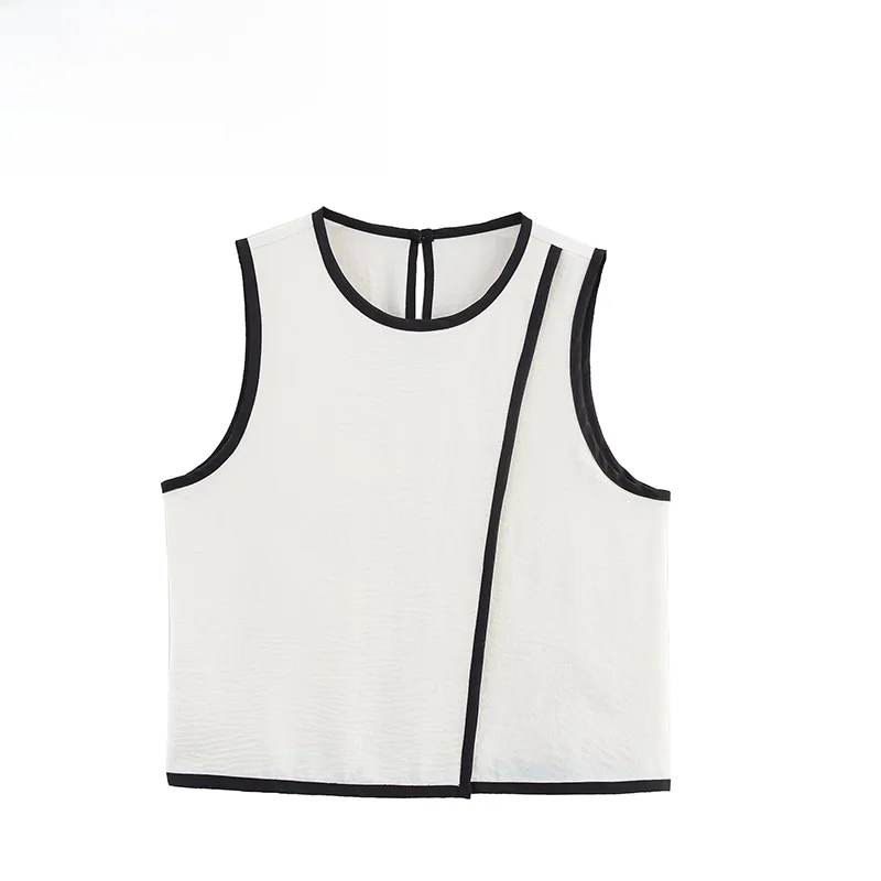 ZBZA Spring New Women's Faion Design Color Blo Pleated Top Polyester Fiber Straight Cut Single Piece Color
ZBZA Spring New Women's Faion Design Color Blo Pleated Top Polyester Fiber Straight Cut Single Piece Color