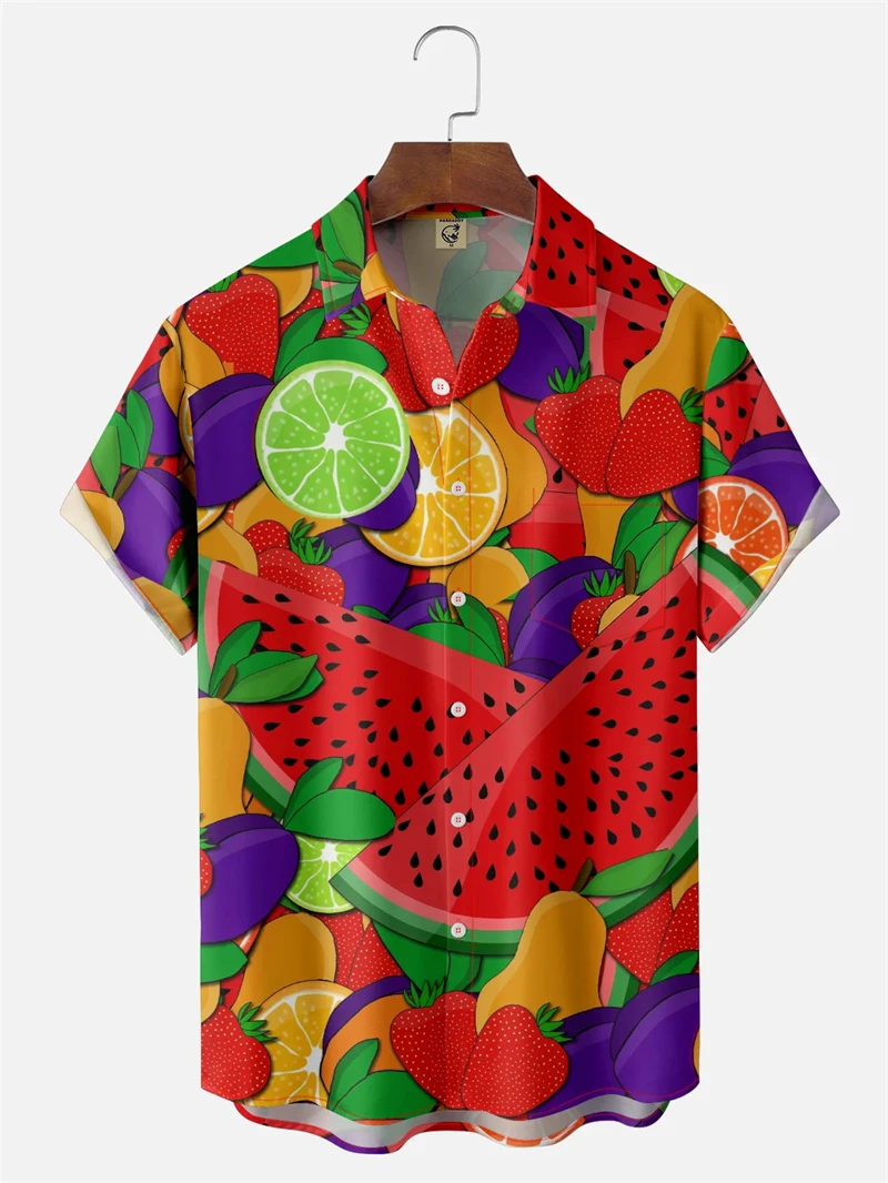 2025 New Watermelon Graphic Hawaiian Shirt For Men Women Summer Tops Short Sleeves 3d Printed Fruits Button Shirt Men Clothes
2025 New Watermelon Graphic Hawaiian Shirt For Men Women Summer Tops Short Sleeves 3d Printed Fruits Button Shirt Men Clothes