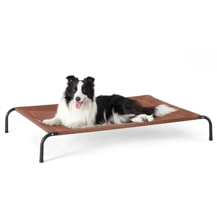 Elevated Raised Cooling Cots Bed for Large Dogs Portable Indoor and Outdoor Pet Hammock with Skid-Resistant Feet Frame with Bre
Elevated Raised Cooling Cots Bed for Large Dogs Portable Indoor and Outdoor Pet Hammock with Skid-Resistant Feet Frame with Bre
