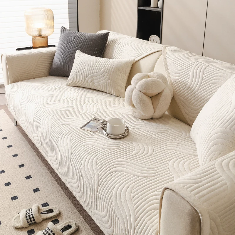 Non-slip Thick Plush Sofa Seat Cover for Living Room Anti-Cat Scratch Sofa Slipcover L Couch Mat Towel 쇼파커버 Fundas Para Sillones
Non-slip Thick Plush Sofa Seat Cover for Living Room Anti-Cat Scratch Sofa Slipcover L Couch Mat Towel 쇼파커버 Fundas Para Sillones