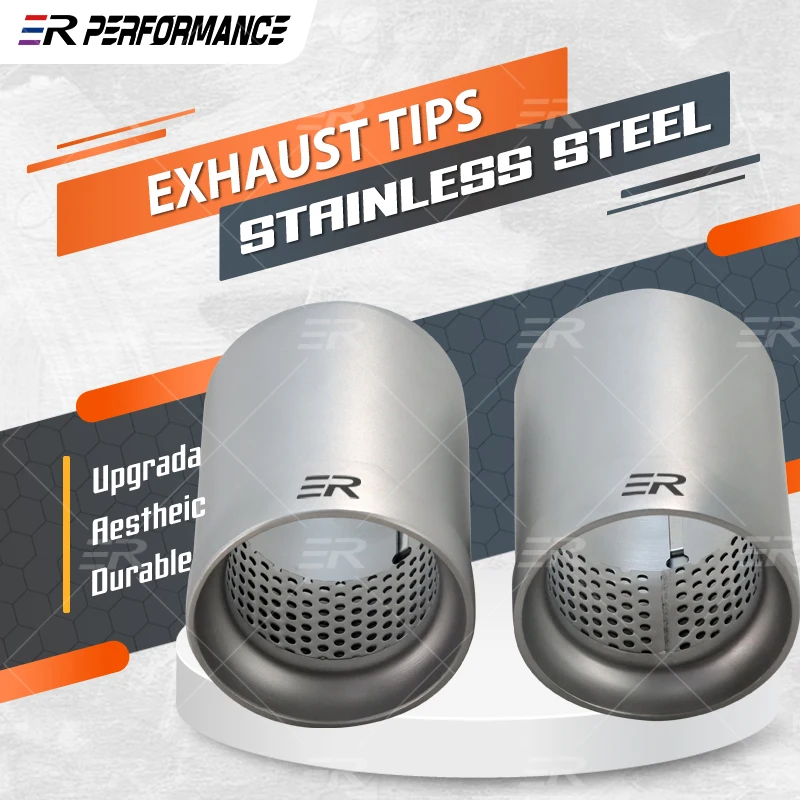 1PCS ER Universal Stainless Exhaust Tips Modify for Car Decoration Upgrade Muffler Pipe Tail Tip Nozzles
1PCS ER Universal Stainless Exhaust Tips Modify for Car Decoration Upgrade Muffler Pipe Tail Tip Nozzles