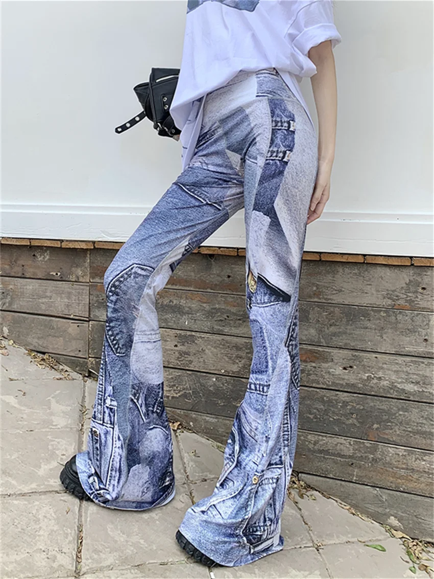Alien Kitty Stylish High Stretch Jeans Women Patchwork Autumn Slim Chic New Office Lady Streetwear Denim Flare Pants
Alien Kitty Stylish High Stretch Jeans Women Patchwork Autumn Slim Chic New Office Lady Streetwear Denim Flare Pants