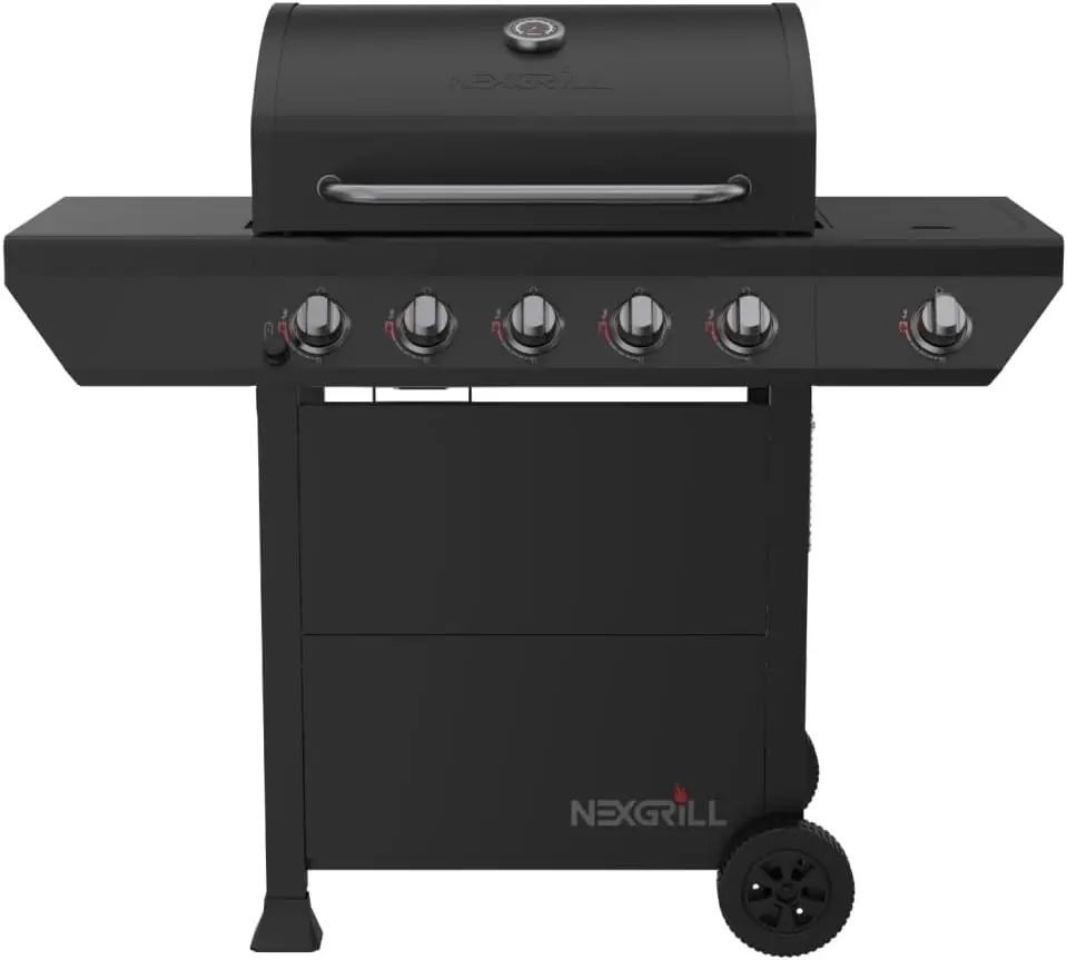 5-Burner Gas Grill with Side Burner, 67,000 BTUs, 618 SQ. In. Cooking Area, Propane BBQ Grill with Stainless Steel Panel for Ou
5-Burner Gas Grill with Side Burner, 67,000 BTUs, 618 SQ. In. Cooking Area, Propane BBQ Grill with Stainless Steel Panel for Ou