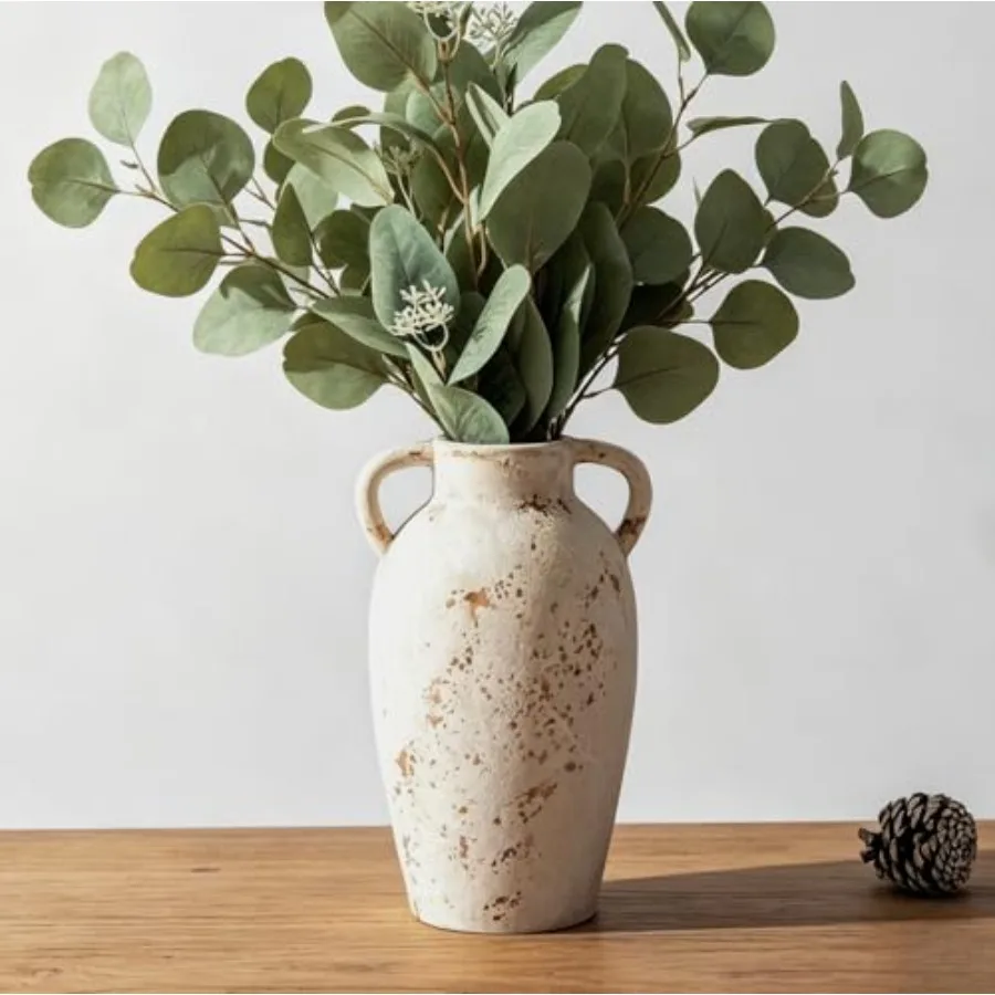 Rustic Ceramic s, Washed Terra Cottar Decorative Pottery Flower Vase for Home Decor, Table, Living Room Decoration, Shelf Decor
Rustic Ceramic s, Washed Terra Cottar Decorative Pottery Flower Vase for Home Decor, Table, Living Room Decoration, Shelf Decor