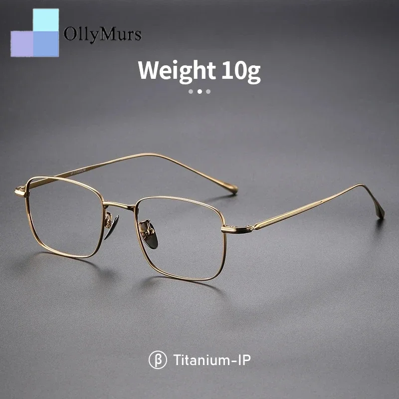 Очки OLLYMURS: Мужские модные квадратные оправы из титанового сплава, оптические очки по рецепту, женские ретро-очки для коррекции близорукости 18113
Очки OLLYMURS: Мужские модные квадратные оправы из титанового сплава, оптические очки по рецепту, женские ретро-очки для коррекции близорукости 18113