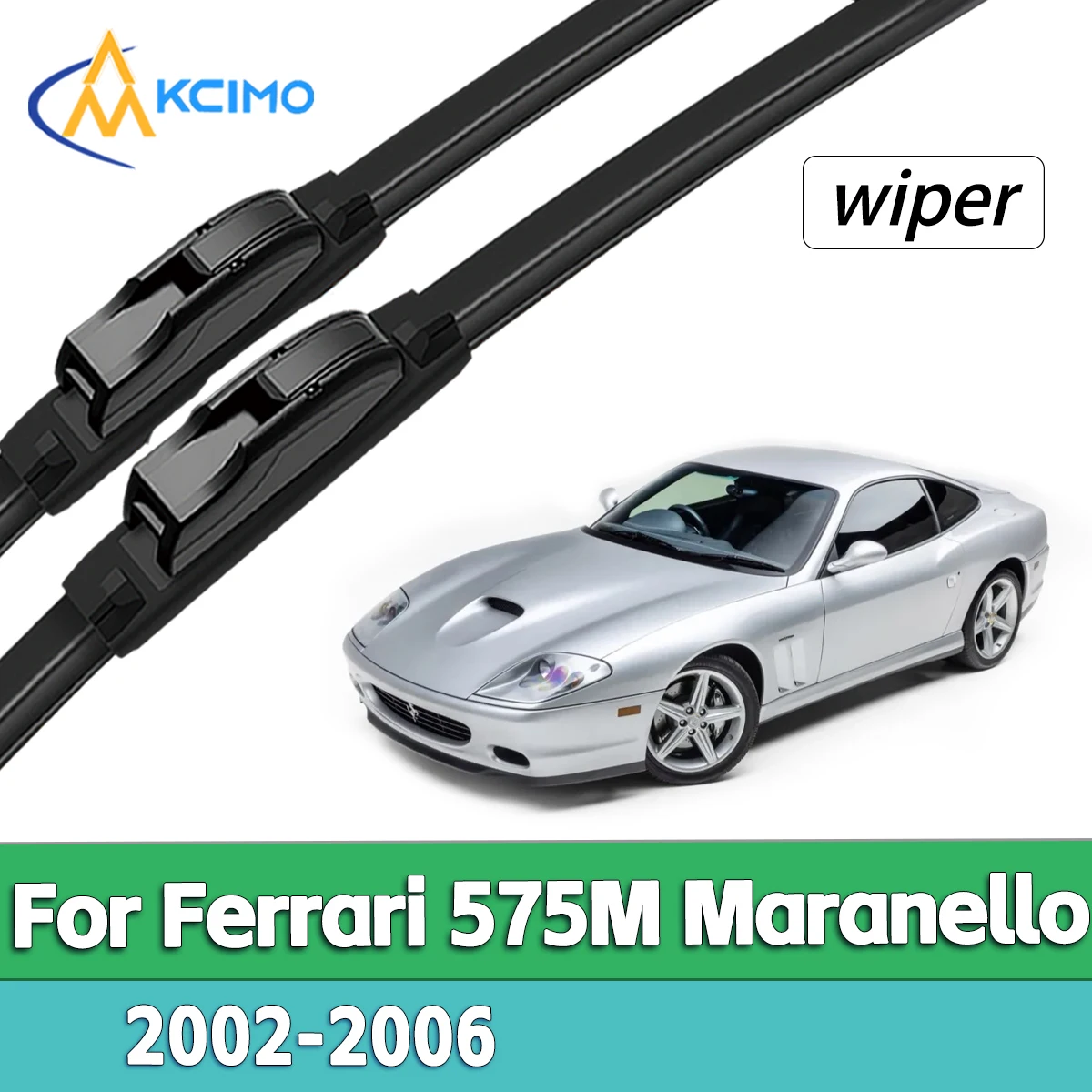 Windscreen Rain Wiper Blade Rubber Assembly for Ferrari 575M Maranello F133 2002-2006 Smooth Quiet Front Windshield Wipers
Windscreen Rain Wiper Blade Rubber Assembly for Ferrari 575M Maranello F133 2002-2006 Smooth Quiet Front Windshield Wipers