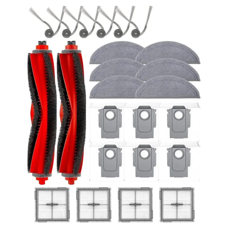 【BRAND NEW】For Roborock Q10 S5+ /S5/X5/X5+ Accessories Replacement Parts Kit For Robotic Vacuum Cleaner
【BRAND NEW】For Roborock Q10 S5+ /S5/X5/X5+ Accessories Replacement Parts Kit For Robotic Vacuum Cleaner