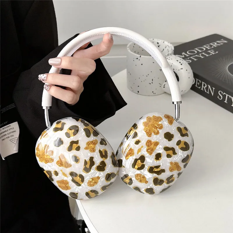 For Airpods Max Wireless Headphone Earphone Accessories Covers Luxury Leopard Print Cases Soft Silicone Protective Case
For Airpods Max Wireless Headphone Earphone Accessories Covers Luxury Leopard Print Cases Soft Silicone Protective Case
