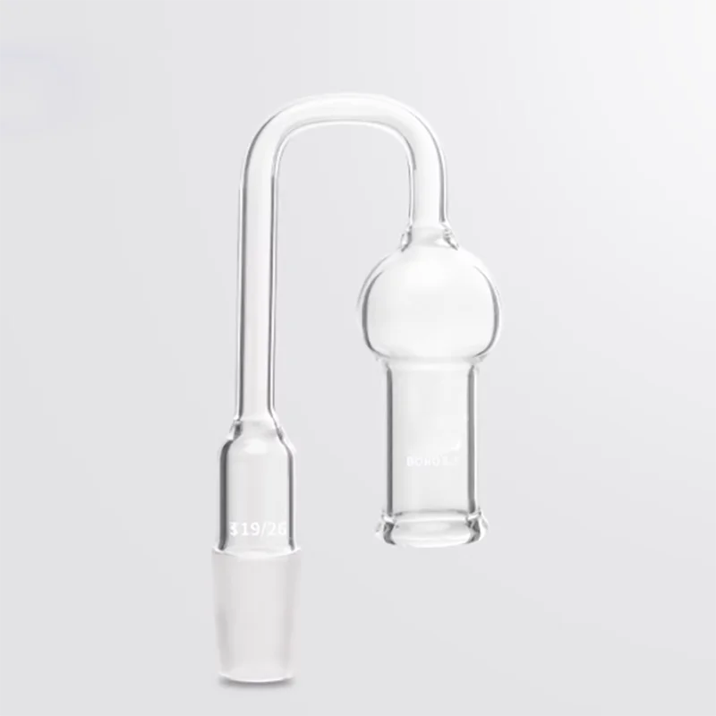 Glass drying tube, bent drying tube, high borosilicate thick wall tube 19#24# laboratory ware
Glass drying tube, bent drying tube, high borosilicate thick wall tube 19#24# laboratory ware