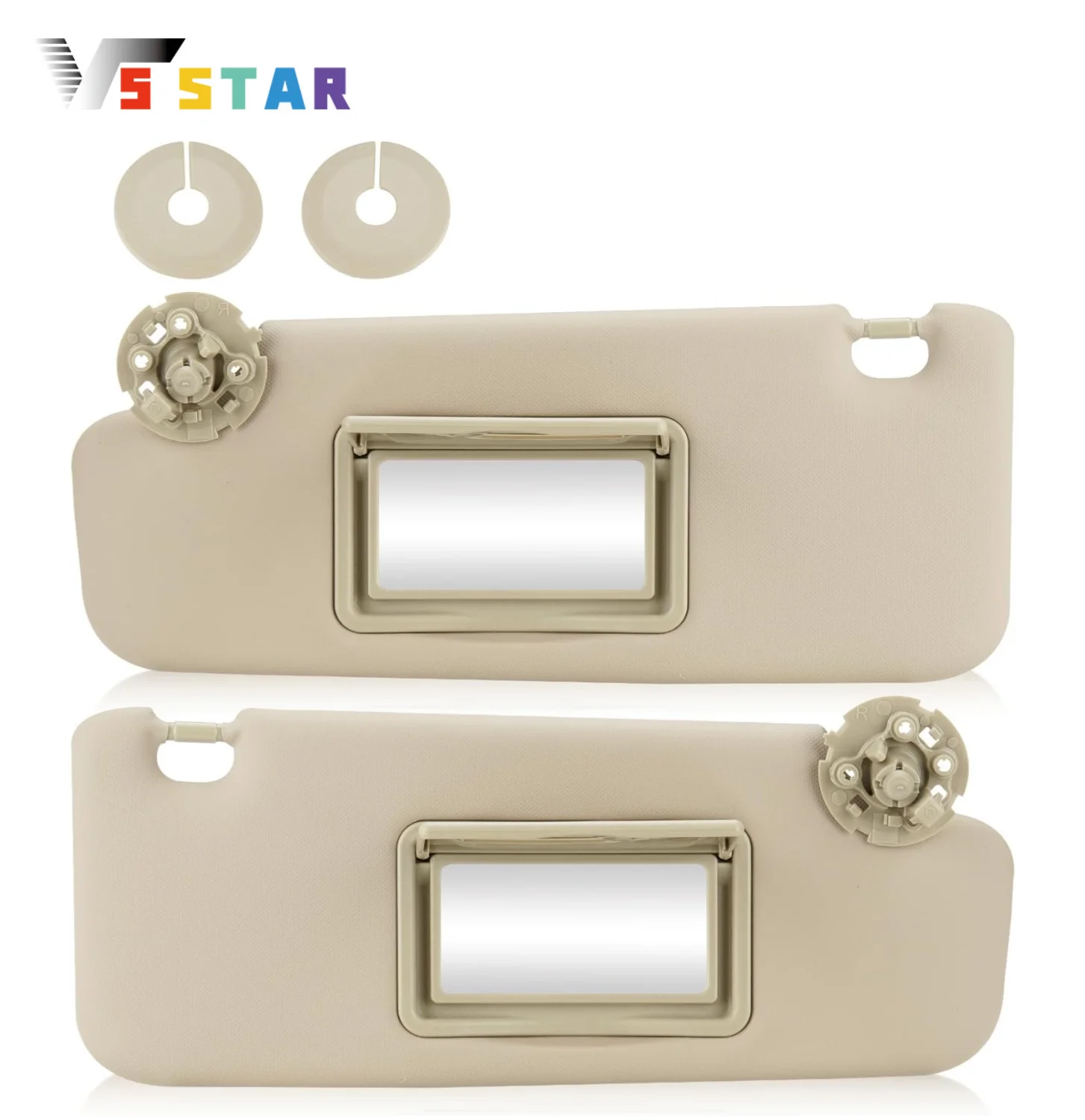 84126666 84126657 2pcs Left + Right Side Sun Visor with Mirror Beige For 2017-2018 Chevrolet Cruze
84126666 84126657 2pcs Left + Right Side Sun Visor with Mirror Beige For 2017-2018 Chevrolet Cruze