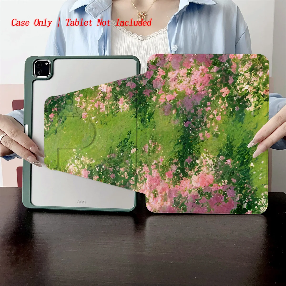 Чехол для iPad с ярким цветочным узором и травой для 11-го поколения/A10 10,9, анти-желтый чехол с автоматическим режимом сна/пробуждения
Чехол для iPad с ярким цветочным узором и травой для 11-го поколения/A10 10,9, анти-желтый чехол с автоматическим режимом сна/пробуждения