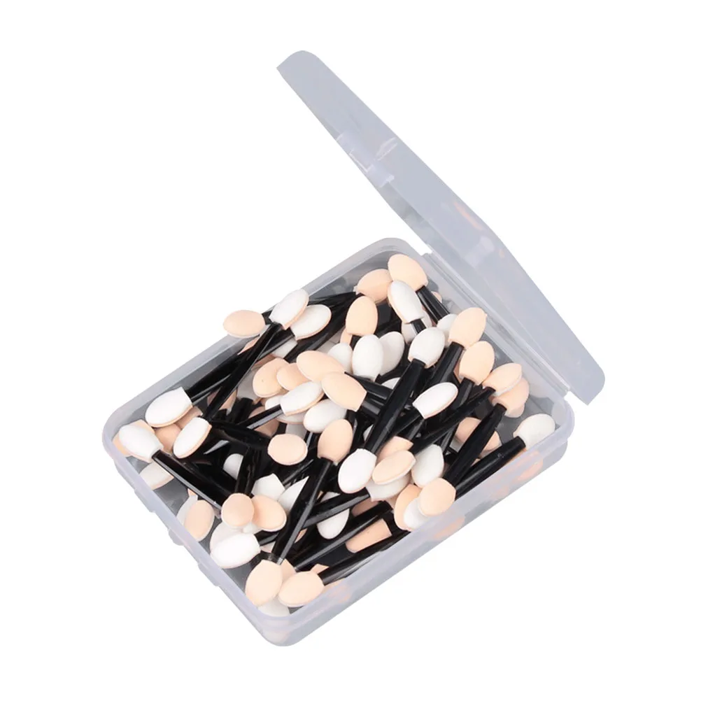 50 pcs Eyeshadow Brushes Disposable Dual Sided Makeup Tools Mini Eye Shadow Brush For Daily Work Festivals Weddings Travel
50 pcs Eyeshadow Brushes Disposable Dual Sided Makeup Tools Mini Eye Shadow Brush For Daily Work Festivals Weddings Travel